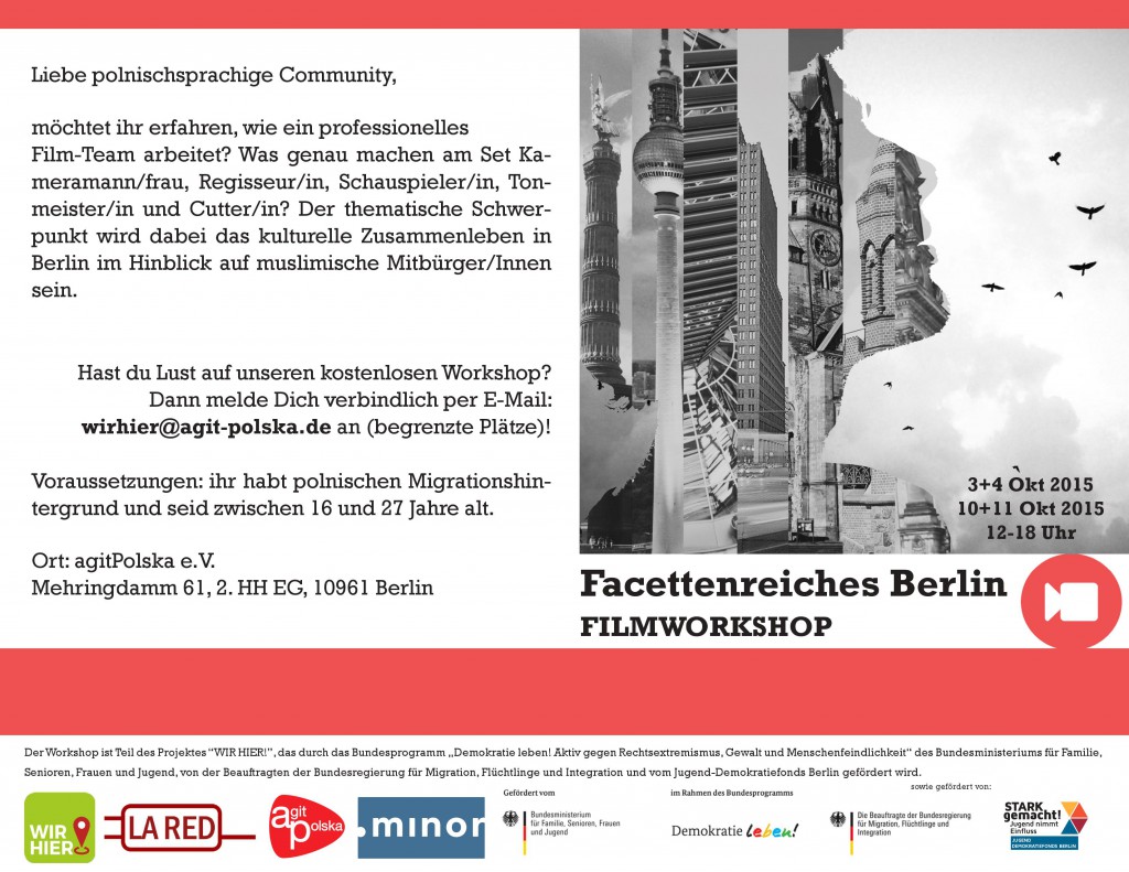 Filmworkshop Plakat
